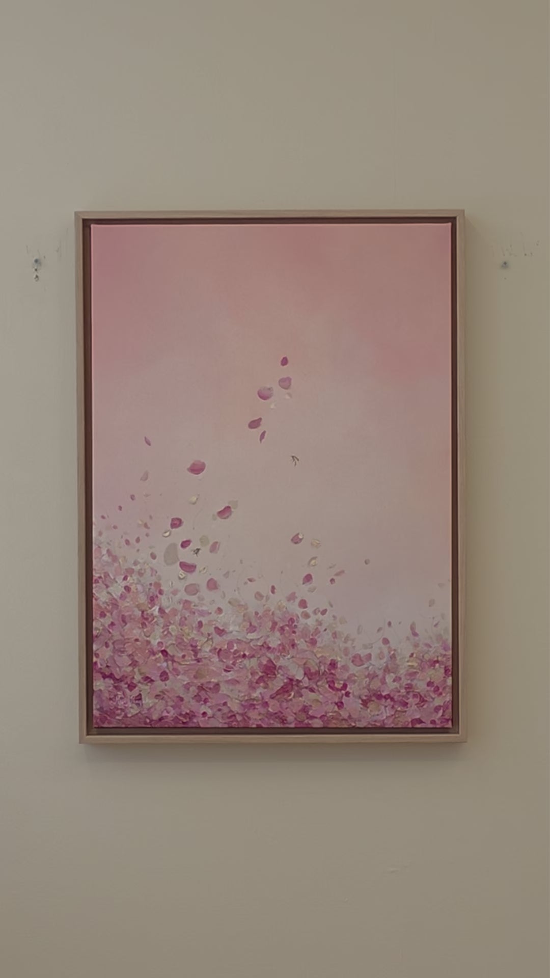 Cherry Blossom, a canvas print by Mari Ringsaker