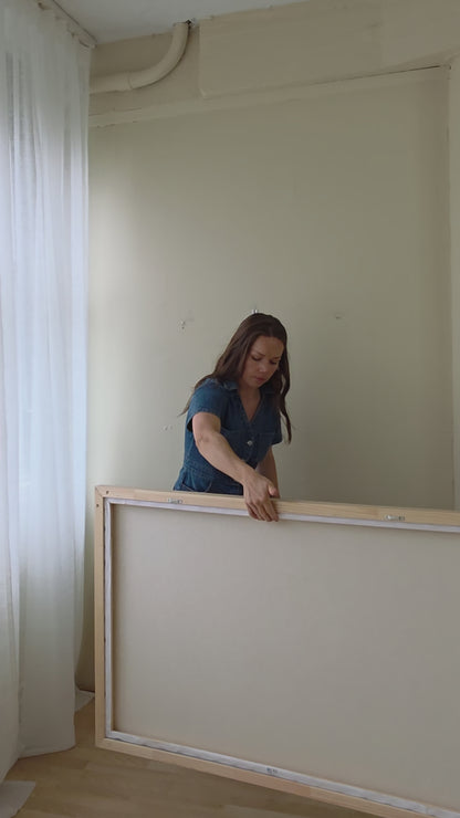 "Wisteria" canvas print