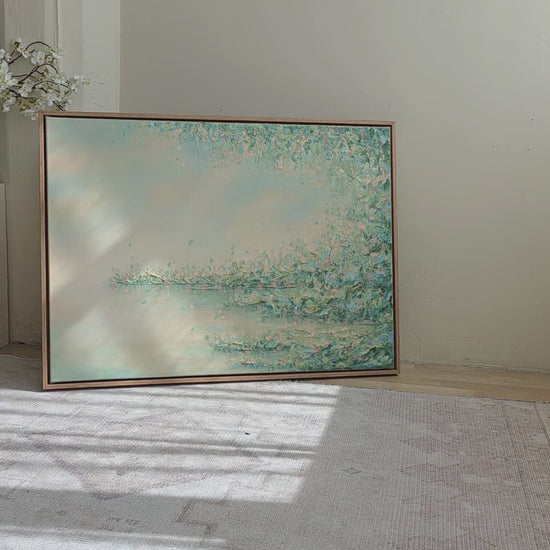 After the Rain, an original nature-inspired painting by Mari Ringsaker