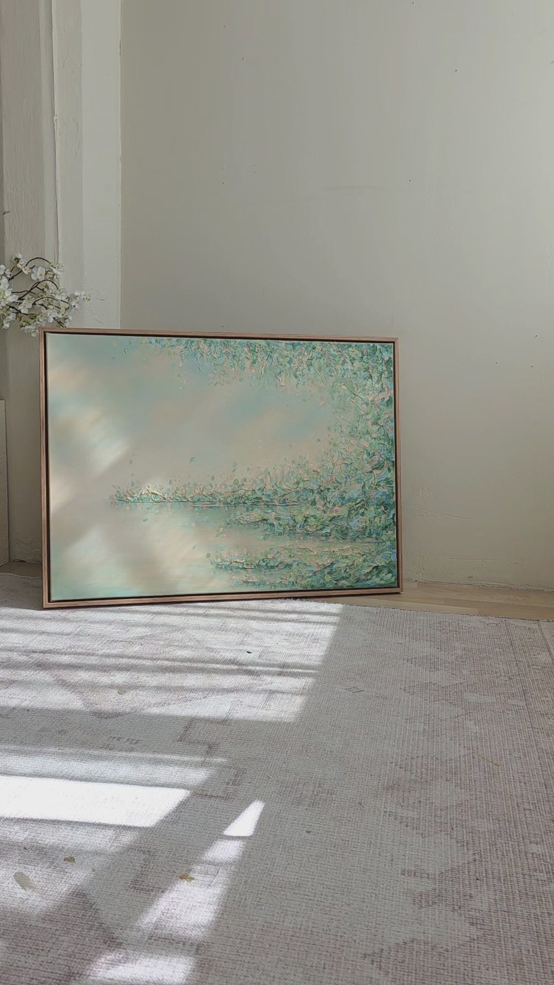 After the Rain, an original nature-inspired painting by Mari Ringsaker