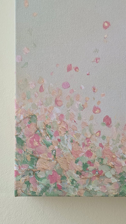 "Grandma's Garden" canvas print