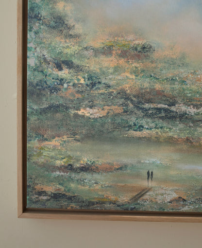 "Lingering Light" canvas print