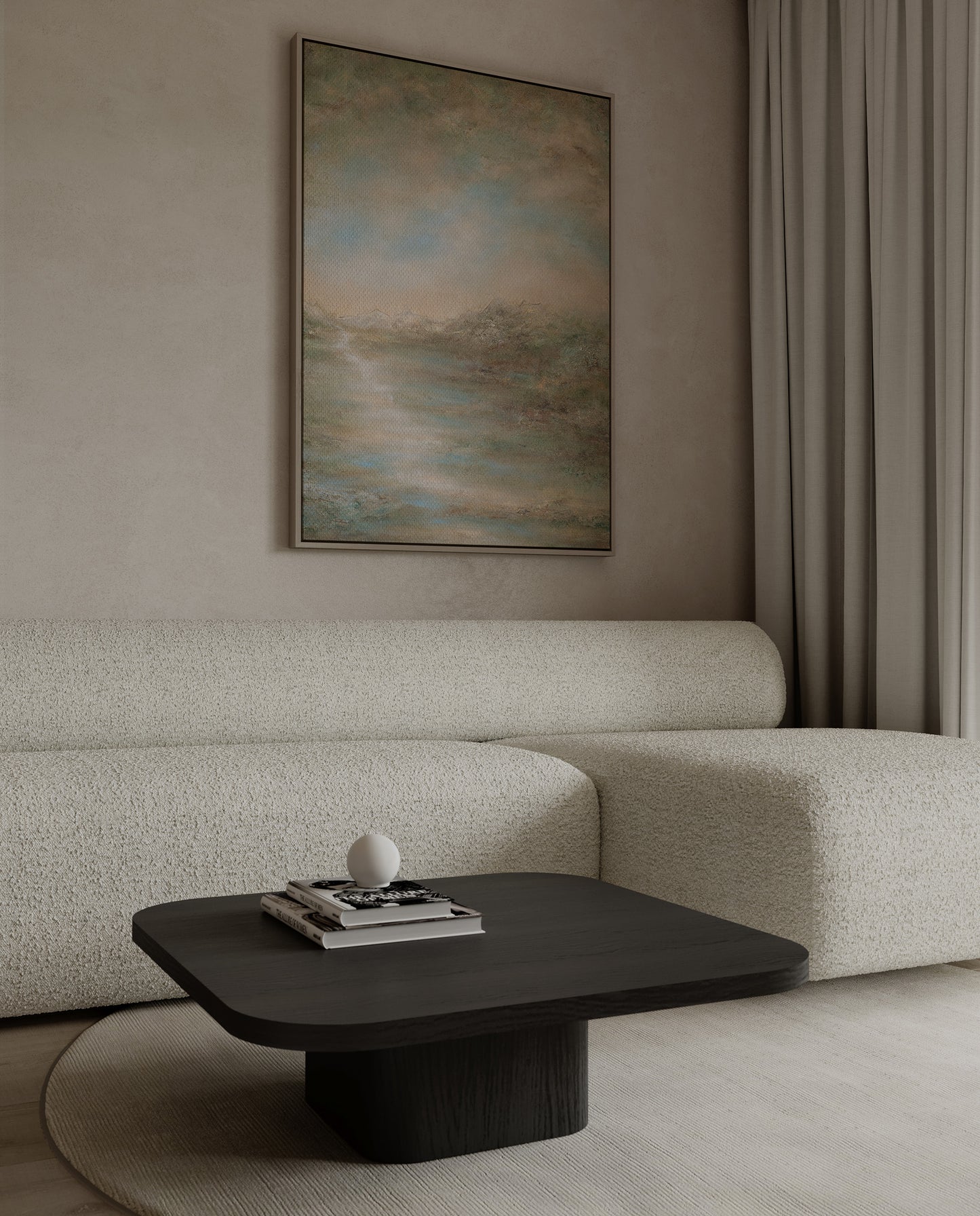 "Hildring" fine art print on canvas