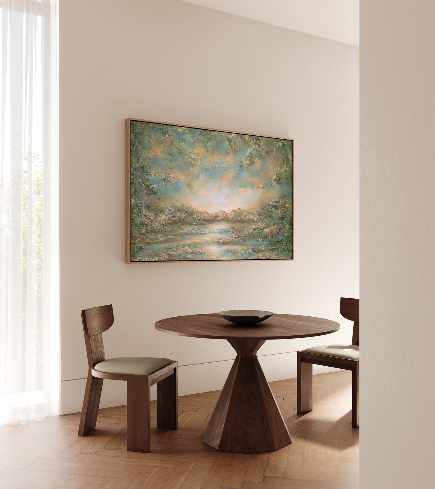 "Tind" fine art print on canvas