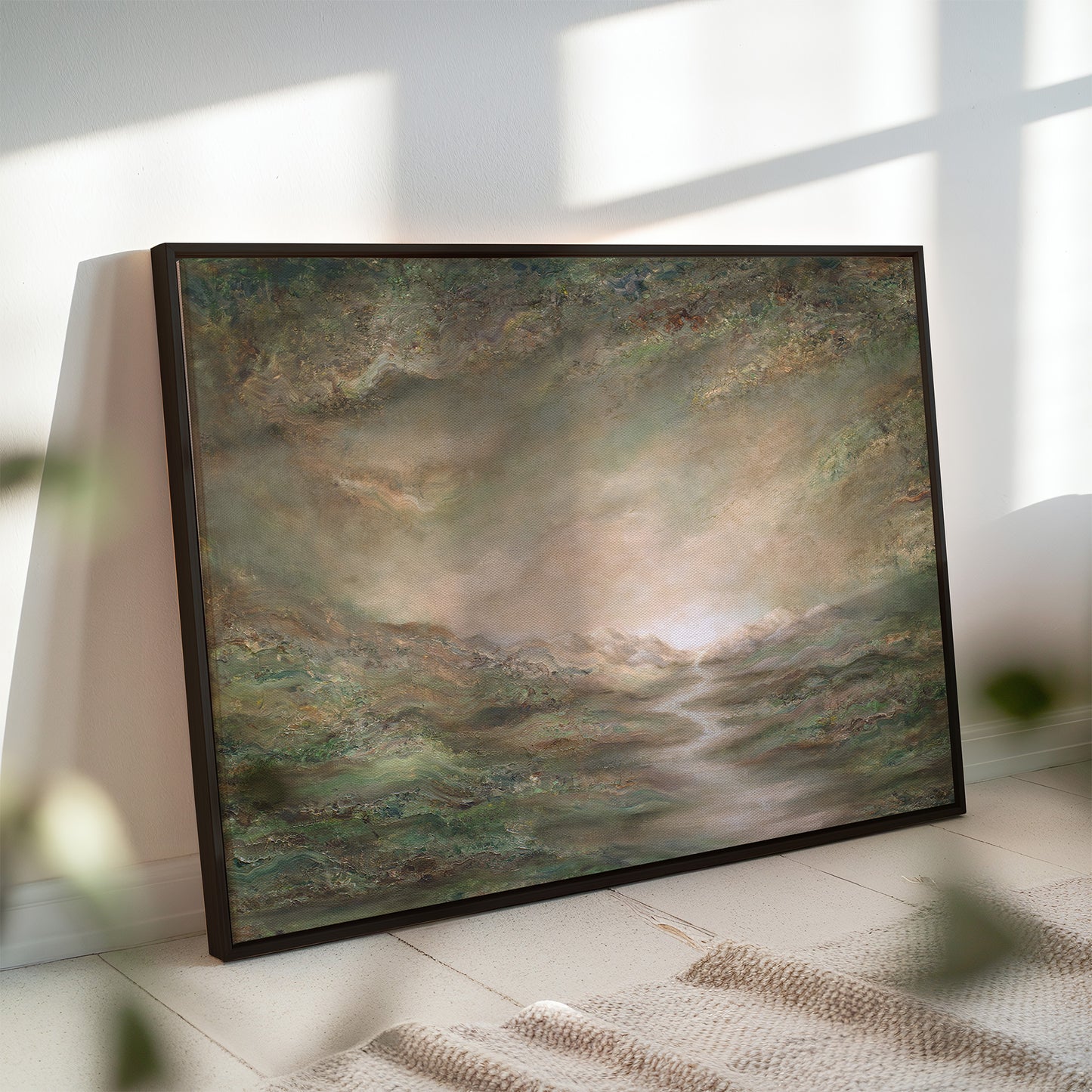 "Sagn" fine art print on canvas