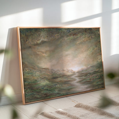 "Sagn" fine art print on canvas