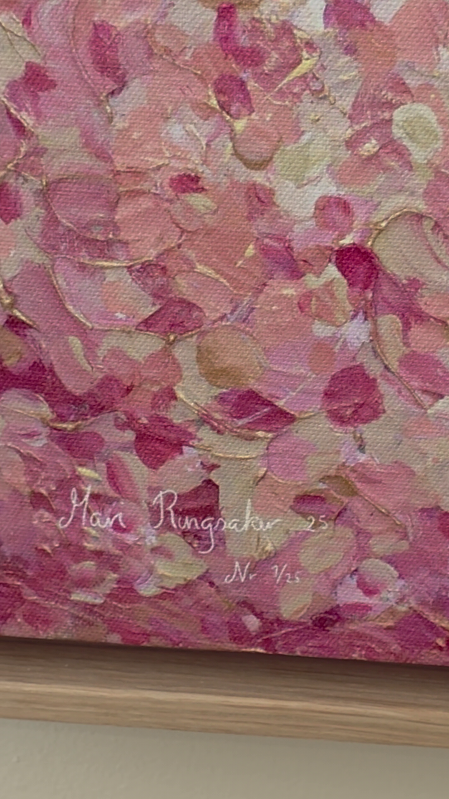 "Cherry Blossom" canvas print