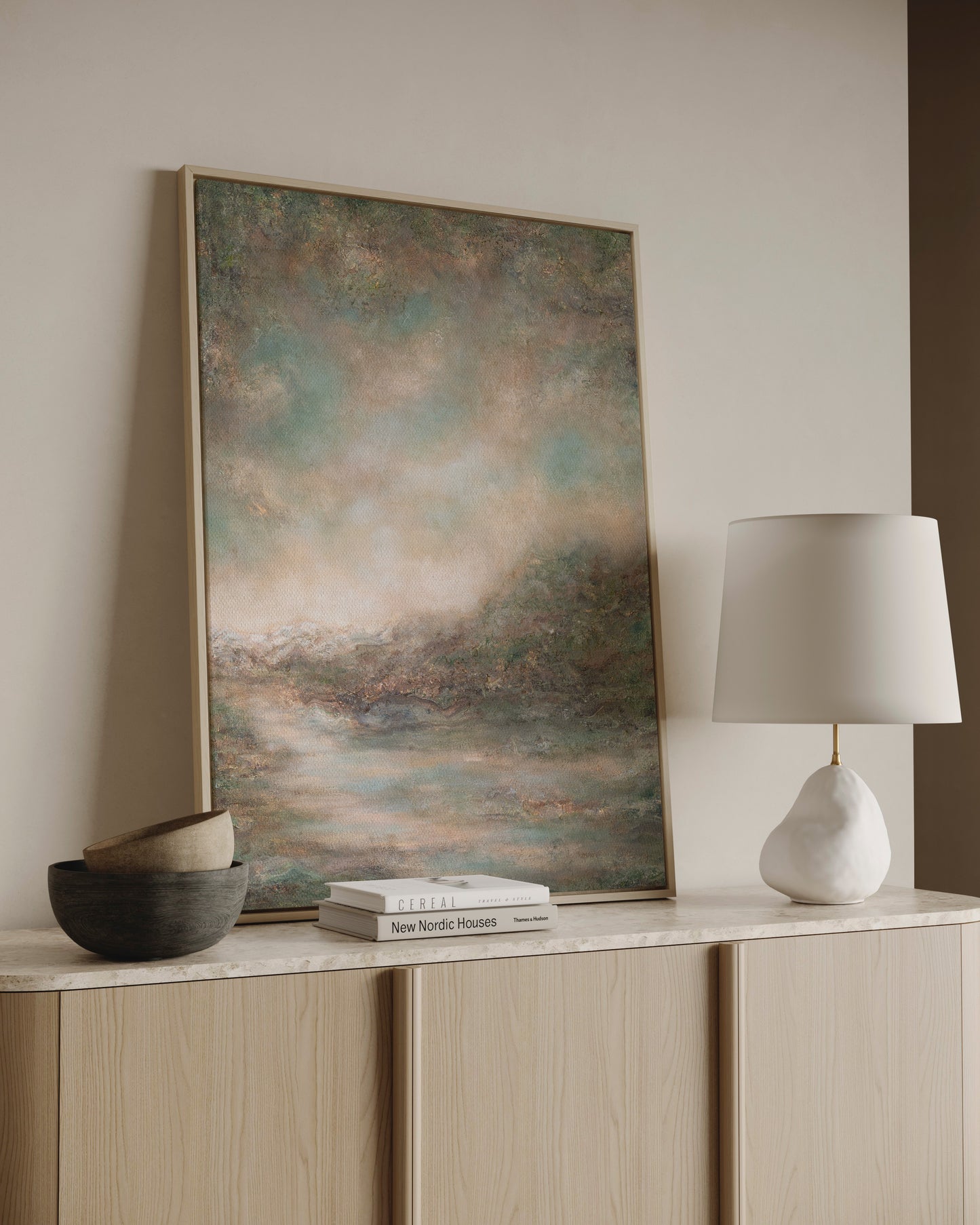 "Ur" fine art print on canvas