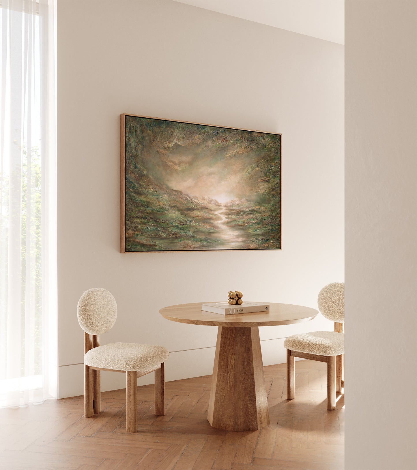 "Sagn" fine art print on canvas